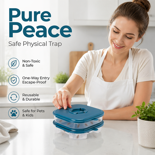 ⏳Limited-time 50% off⏰Reusable Cockroach Bait Station🛡️🪳