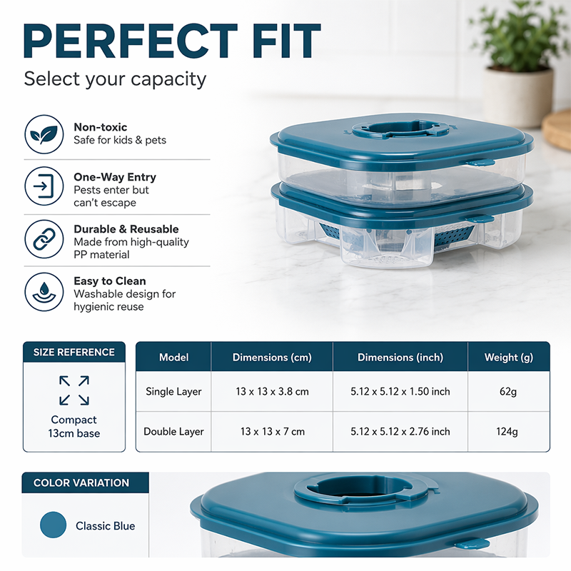 ⏳Limited-time 50% off⏰Reusable Cockroach Bait Station🛡️🪳