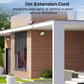 106 LED Solar Motion Sensor Outdoor Light with Remote