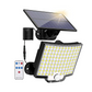 106 LED Solar Motion Sensor Outdoor Light with Remote