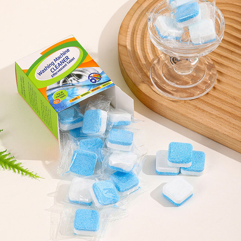 📢📢50% OFF !! ⏰Washing Machine Cleaner Tablets (Pack of 12)
