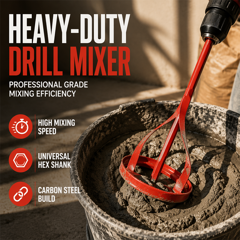 Multi-Purpose Drill Mixer Paddle