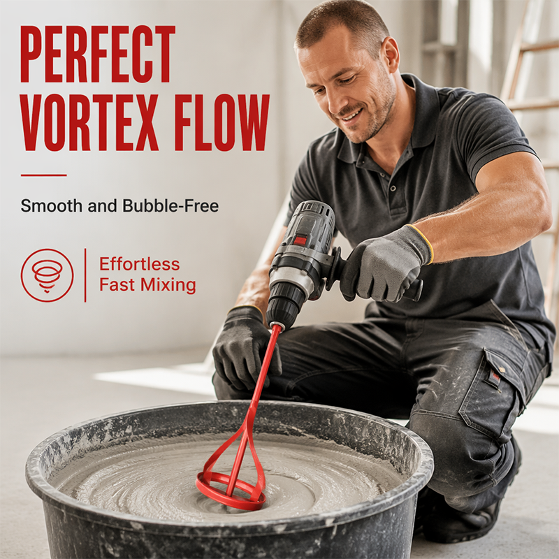 Multi-Purpose Drill Mixer Paddle