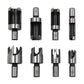  8PCS Wood Plug Cutter Drill Bit Set