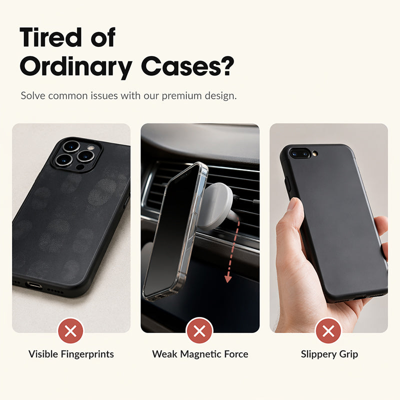 📱 50% OFF NOW! 🧲 Magnetic Gradient Phone Case with Built-in Stand – Strong magnet, gradient design & adjustable stand – Perfect for hands-free viewing & daily protection ✨