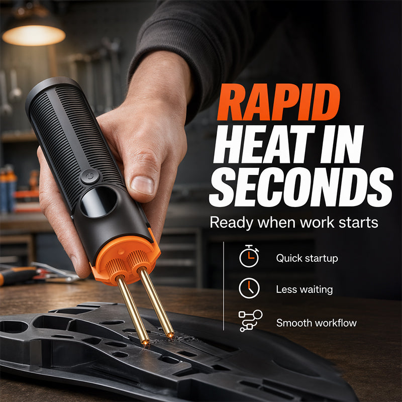 Portable Cordless Plastic Welder Kit 🔧 Weld, Repair & Restore – A Professional Fix in the Palm of Your Hand ✨