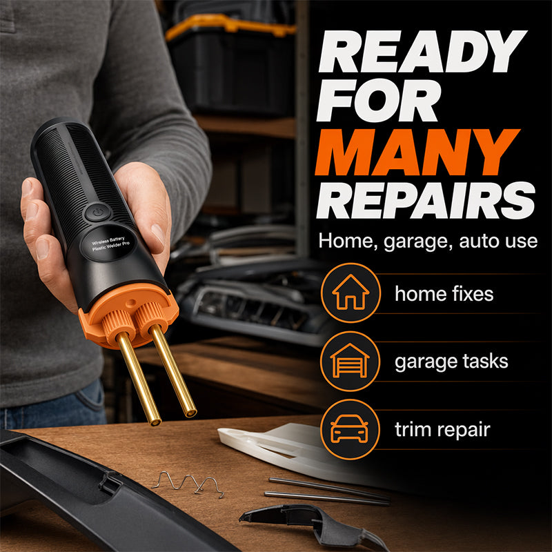 Portable Cordless Plastic Welder Kit 🔧 Weld, Repair & Restore – A Professional Fix in the Palm of Your Hand ✨