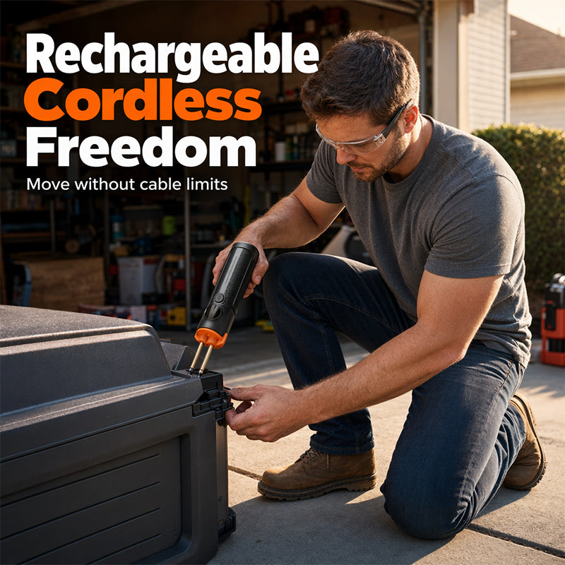 Portable Cordless Plastic Welder Kit 🔧 Weld, Repair & Restore – A Professional Fix in the Palm of Your Hand ✨