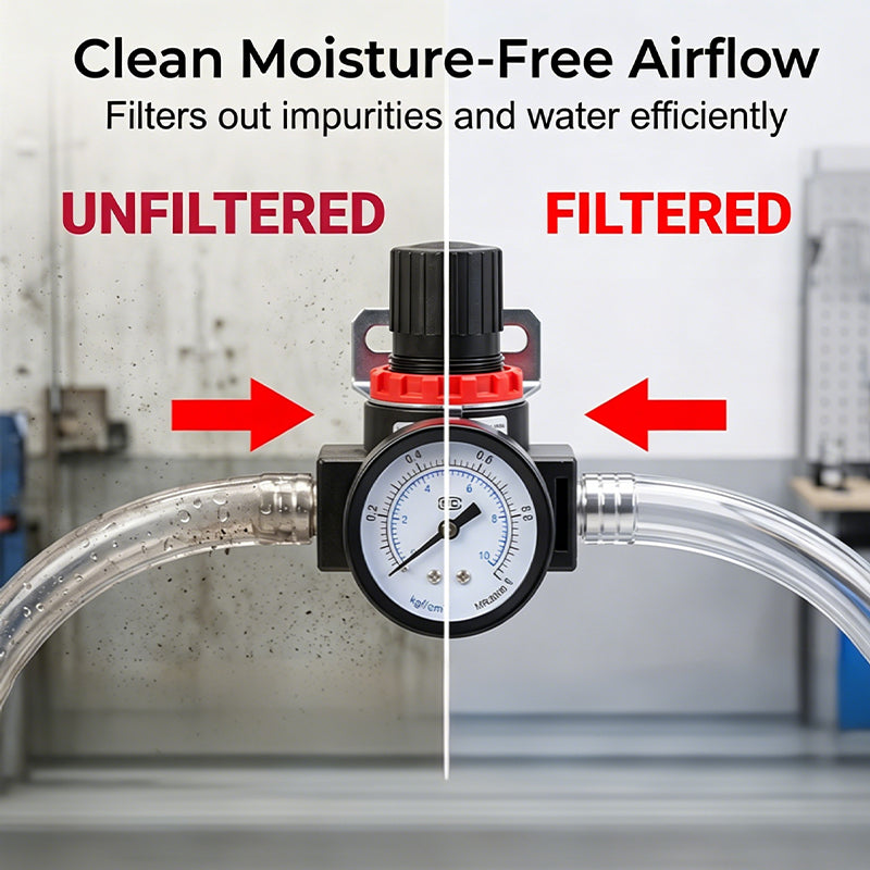 Pneumatic Air Filter Regulator and Lubricator Unit