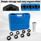 10-Piece Axle Spindle Thread Chaser Set