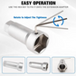 10-Piece Axle Spindle Thread Chaser Set