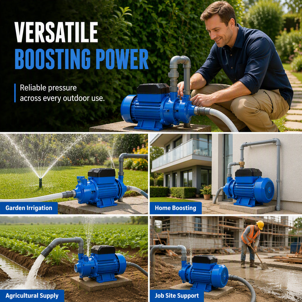 Self-Priming Water Pressure Booster Pump