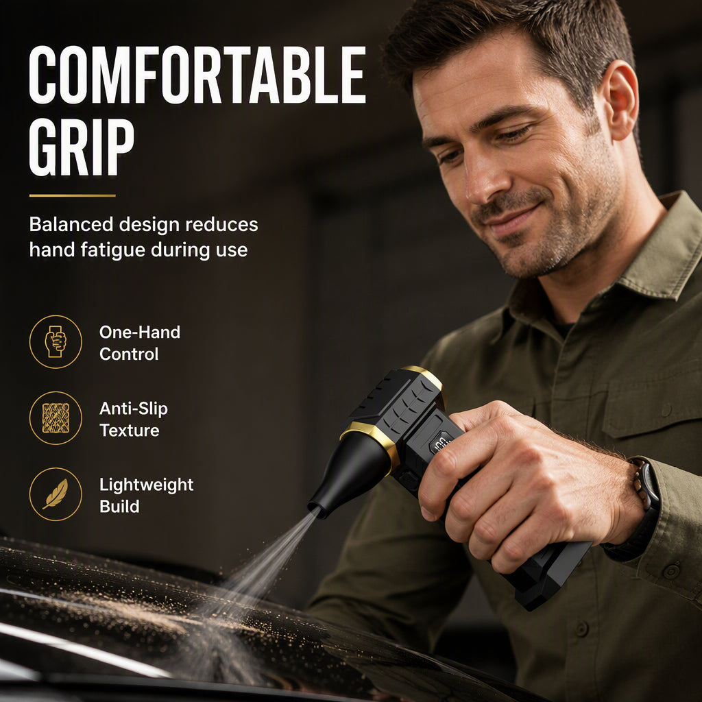 📢📢50% OFF !! ⏰Handheld Turbo Blower & Vacuum Cleaner