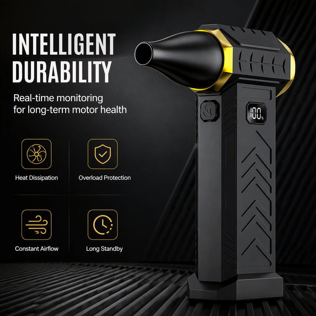 📢📢50% OFF !! ⏰Handheld Turbo Blower & Vacuum Cleaner