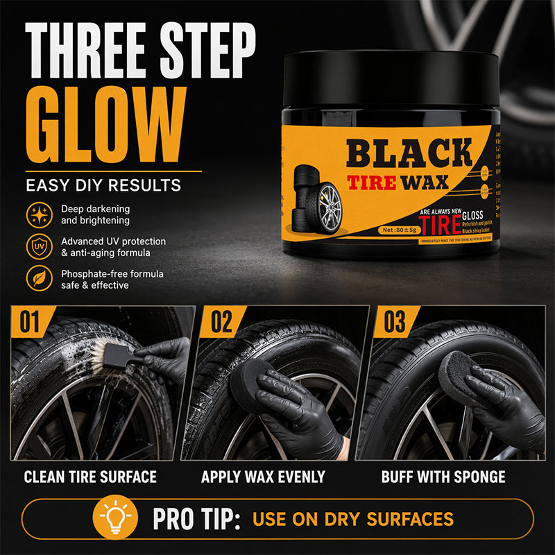 Shine-Reviving Tire Wax
