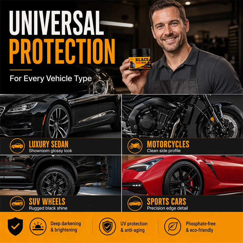 Shine-Reviving Tire Wax