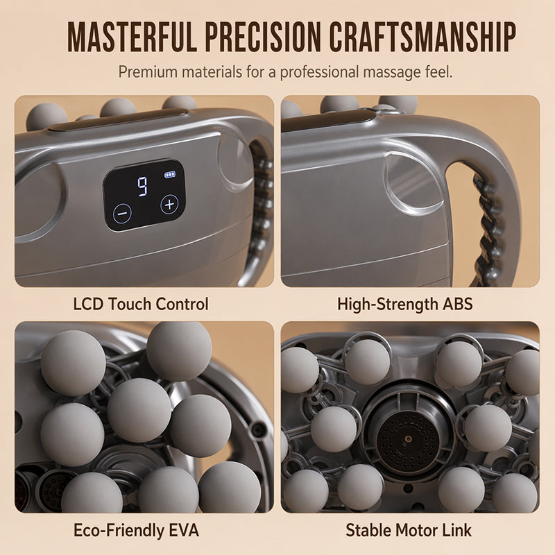 Multi-Head Deep Tissue Fascia Massage Gun