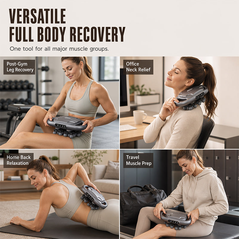 Multi-Head Deep Tissue Fascia Massage Gun