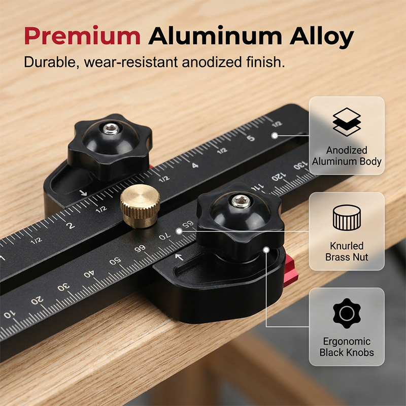 🔧  ⚙️ Portable Black Precision Table Saw Stop