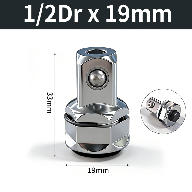 📢📢50% OFF !! ⏰CR-V Steel Ratchet Wrench Adapter Socket Converter Set