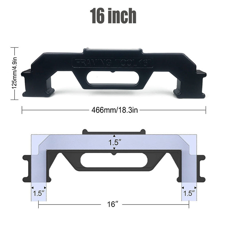 📢📢50% OFF !! ⏰Aluminum Alloy Framing Stud Layout Tool
