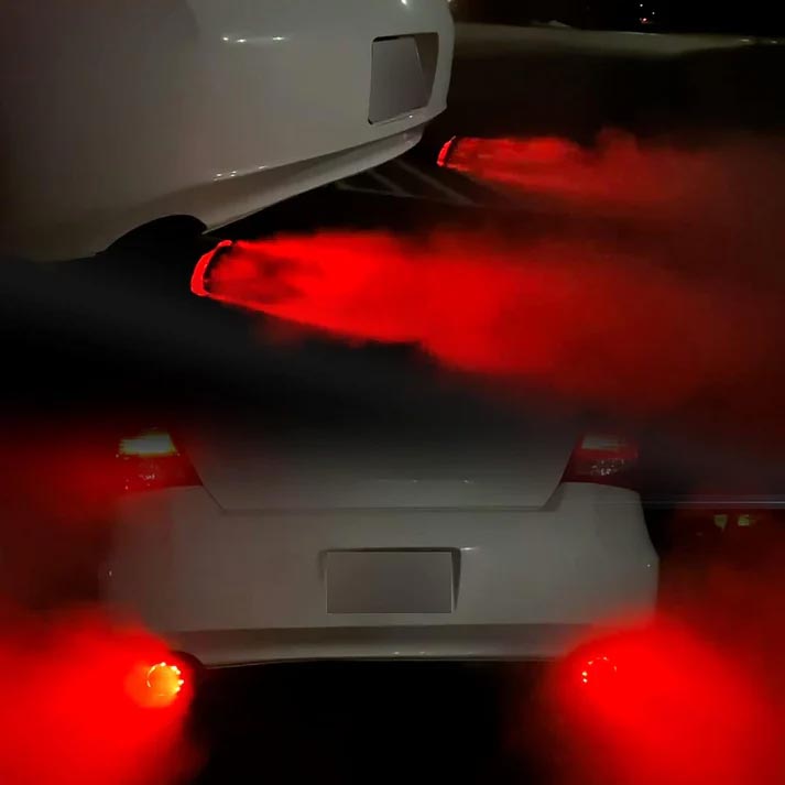 🚗 50% OFF ✨ Universal LED Car Exhaust Pipe Light – Stylish Rear Glow for Any Drive
