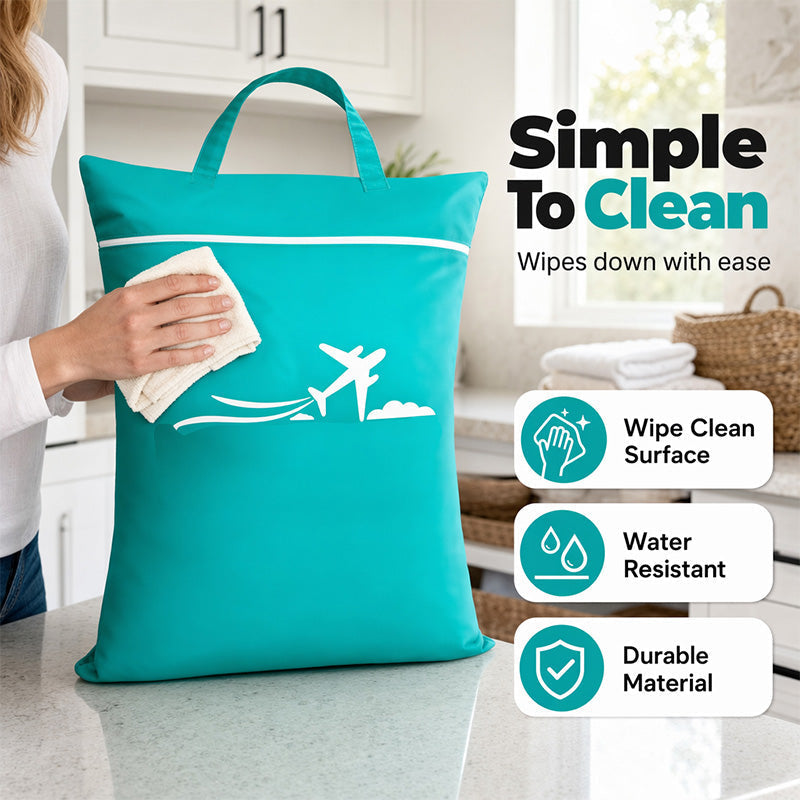 💧 2026 HOT SALE🥳50K+ SOLD!✨ Keep Wet Swimwear & Dirty Kit Locked Away – Large Waterproof Travel Laundry Bag