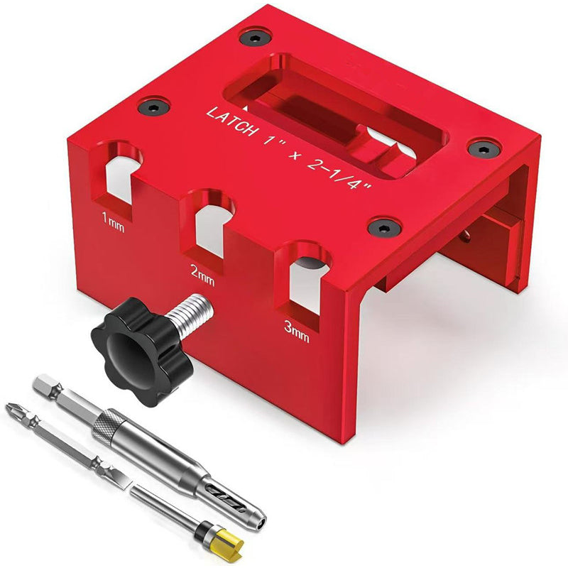 🔧Door Latch Mortising Tool Kit for Wood Doors