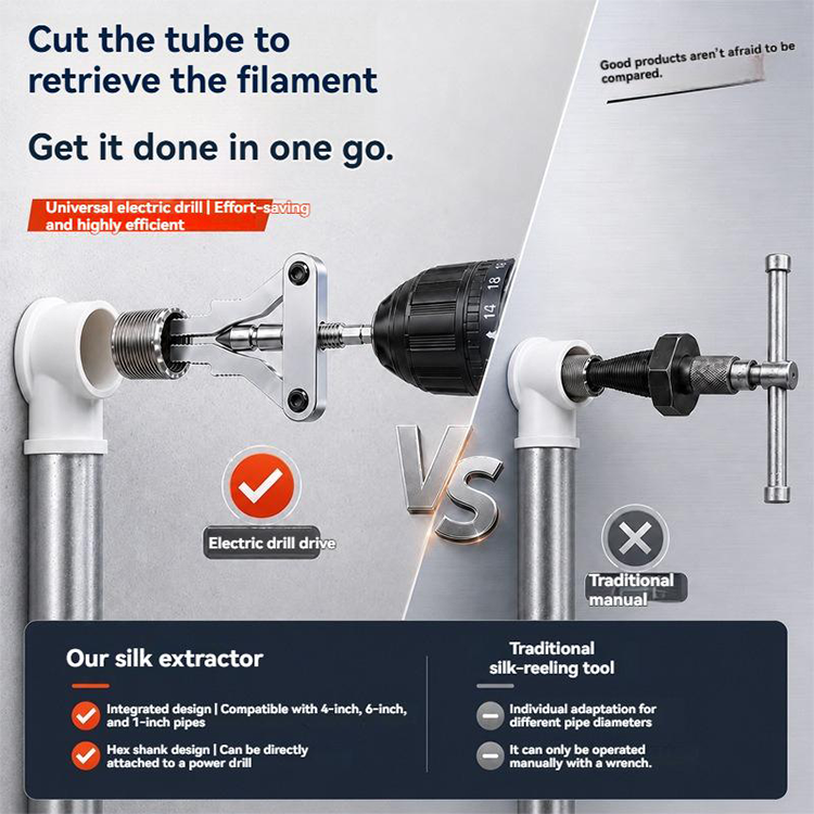 Broken Pipe Extractor Tool
