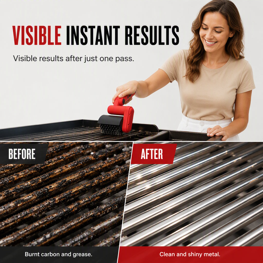 🧽 50% OFF NOW! 🔥 Electric BBQ Grill Brush – Cordless, High-Torque & Heavy-Duty Steel Wire 🥩