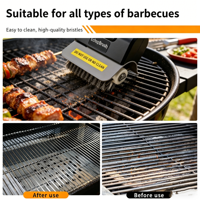 Cordless Electric Grill Brush
