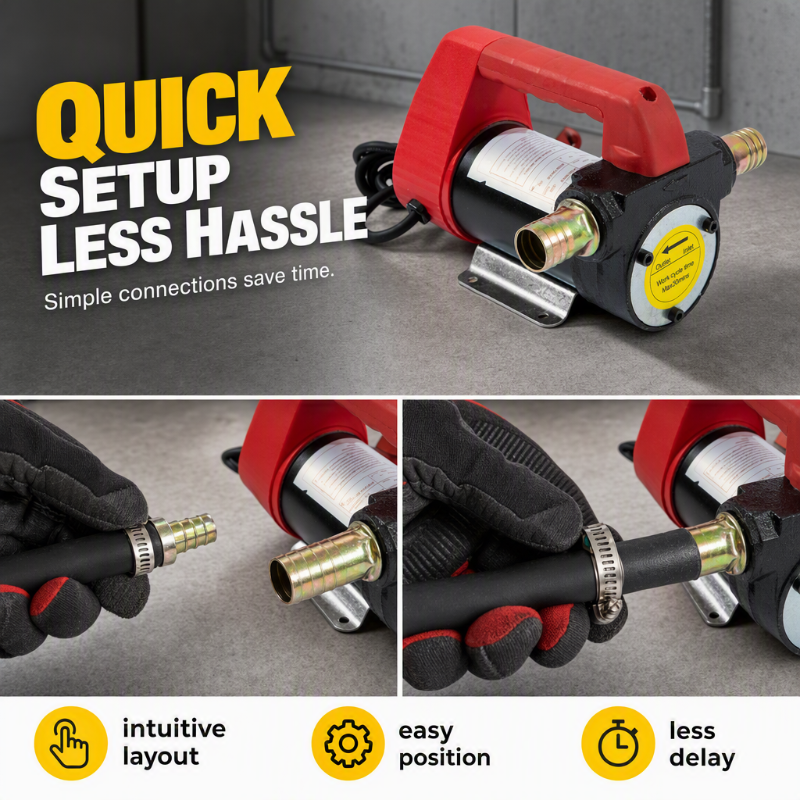 ⛽ 50% OFF NOW! 🔧 Portable Diesel Transfer Pump – High flow, durable & easy to use – Ideal for fuel transfer on farms, boats & workshops 🚜