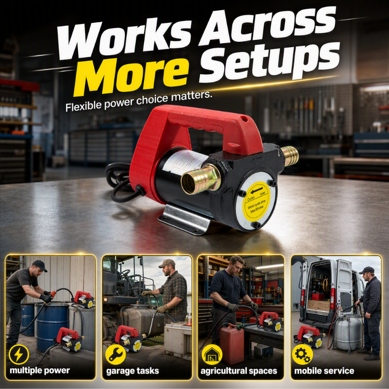 ⛽ 50% OFF NOW! 🔧 Portable Diesel Transfer Pump – High flow, durable & easy to use – Ideal for fuel transfer on farms, boats & workshops 🚜