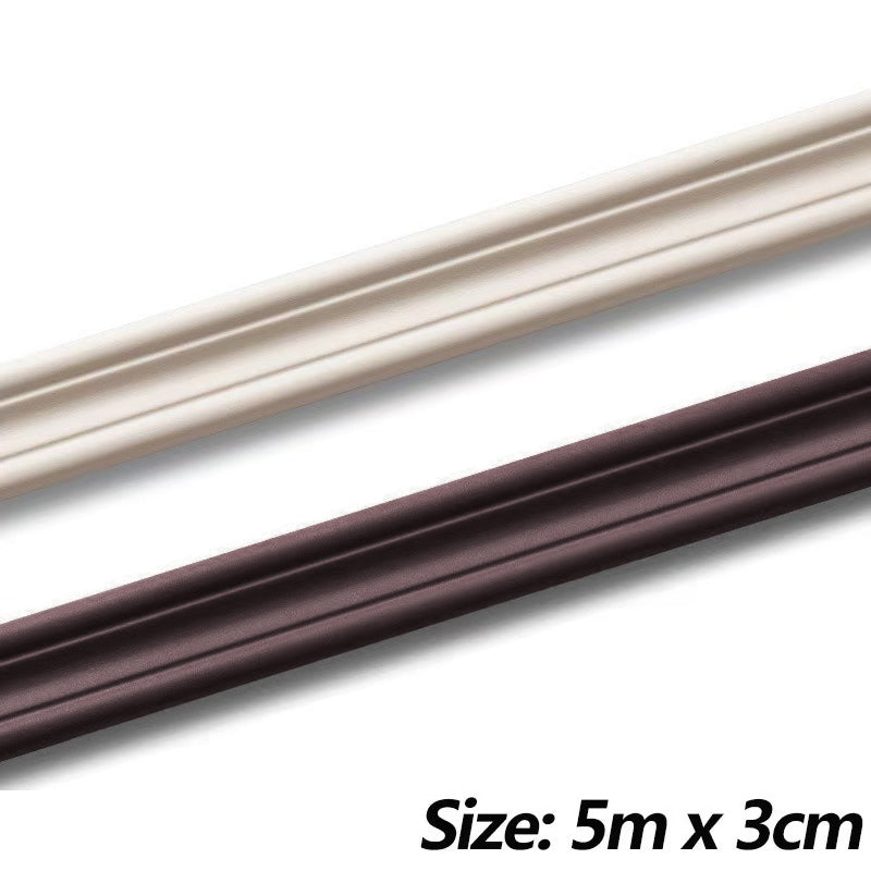Flexible Molding Trim Strip for Wall Edges