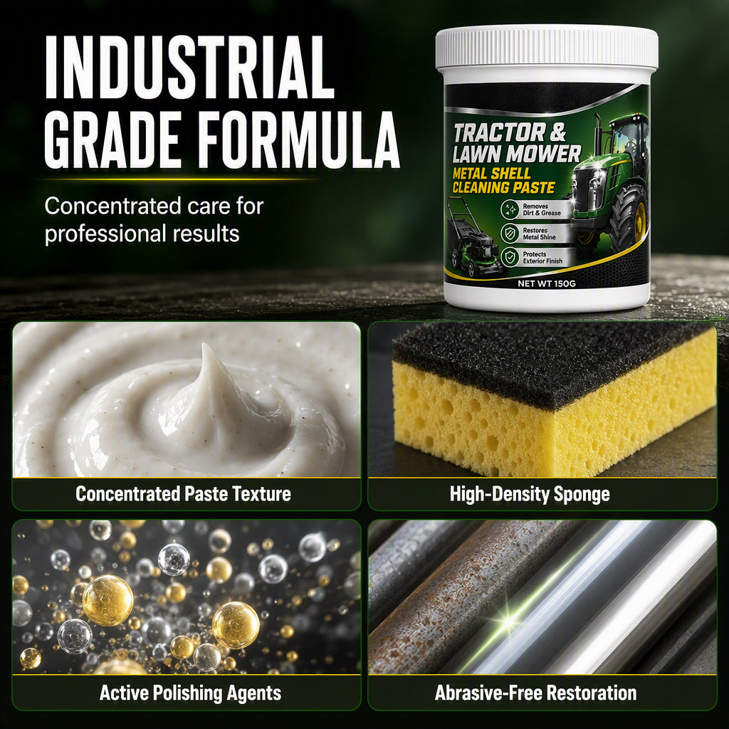 Tractor & Lawn Mower Metal Surface Cleaning Paste