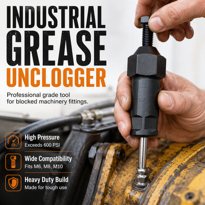 Heavy Duty Grease Fitting Cleaner Tool