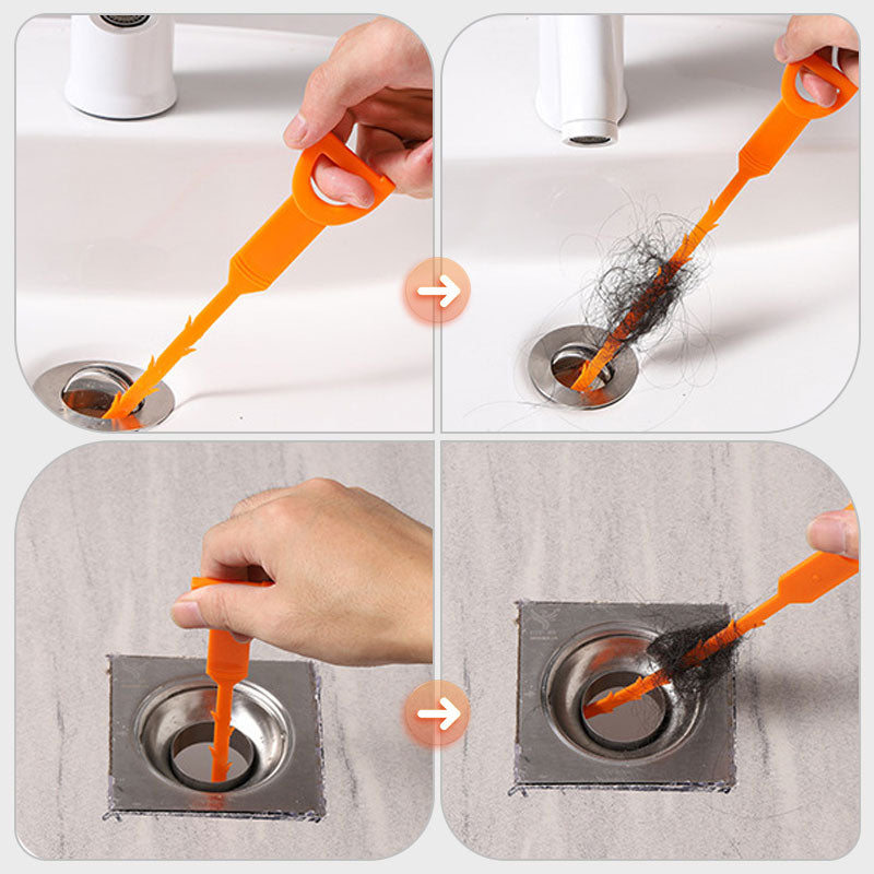 🚿✨50% OFF Limited Time! Drain Hair Remover Tool | Reusable Sink & Shower Clog Cleaner Hook for Fast Drain Unclogging
