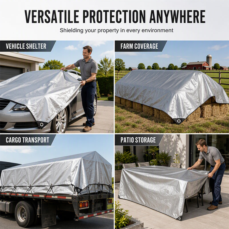 Heavy Duty Thickened Waterproof Tarp 
