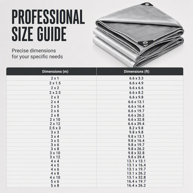 Heavy Duty Thickened Waterproof Tarp 