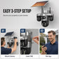 🏠Triple Lens Solar Security Camera