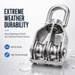 304 Stainless Steel Swivel Pulley Block Heavy Duty Wire Rope Lifting Wheel