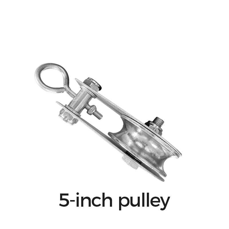304 Stainless Steel Swivel Pulley Block Heavy Duty Wire Rope Lifting Wheel