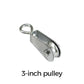 304 Stainless Steel Swivel Pulley Block Heavy Duty Wire Rope Lifting Wheel