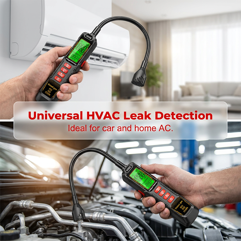 Rechargeable Refrigerant Leak Detector