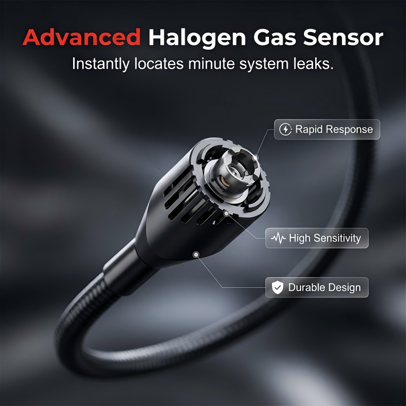 Rechargeable Refrigerant Leak Detector