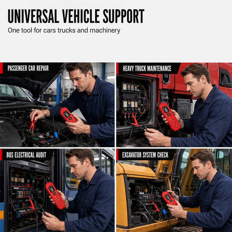 📟⚡2-in-1 Automotive Circuit & Relay Tester with Digital Display🚜