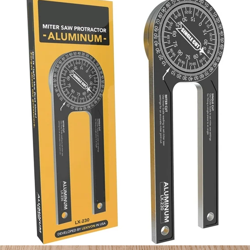 7-Inch Plastic or Aluminum Miter Saw Protractor