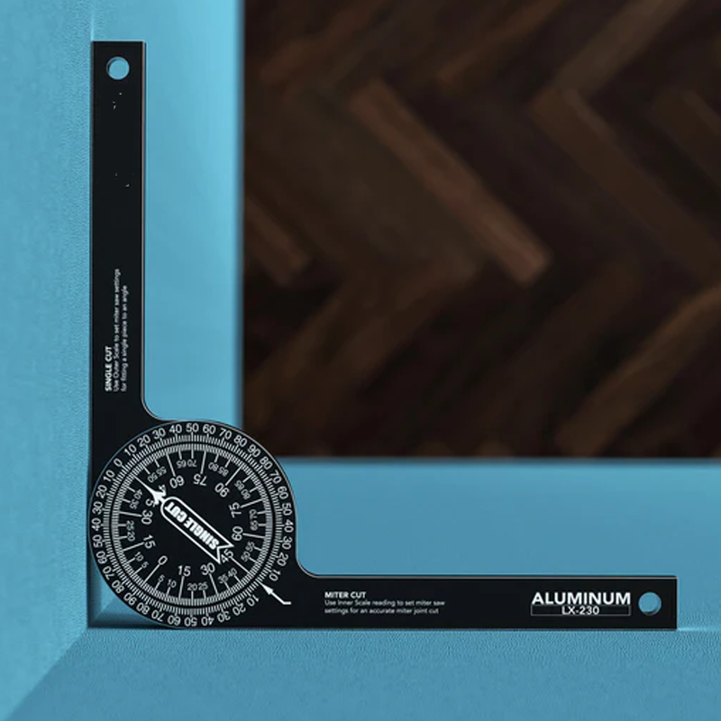 7-Inch Plastic or Aluminum Miter Saw Protractor