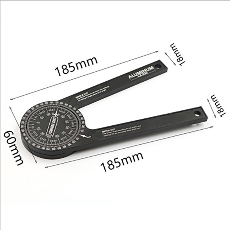 7-Inch Plastic or Aluminum Miter Saw Protractor