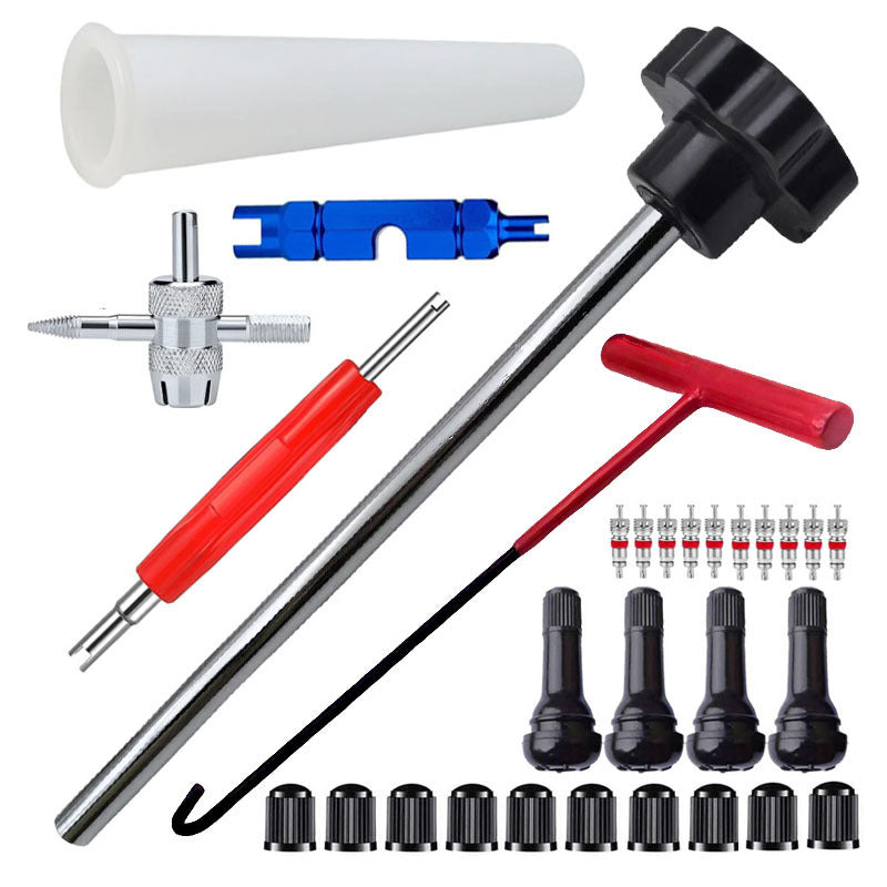 📢📢50% OFF !! ⏰Quick Change Car Tire Valve Tool Kit